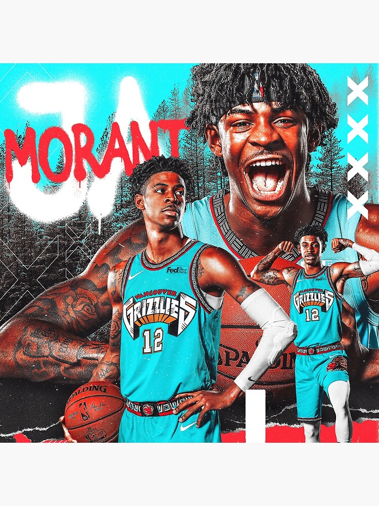 Morant Jersey | Art Board Print