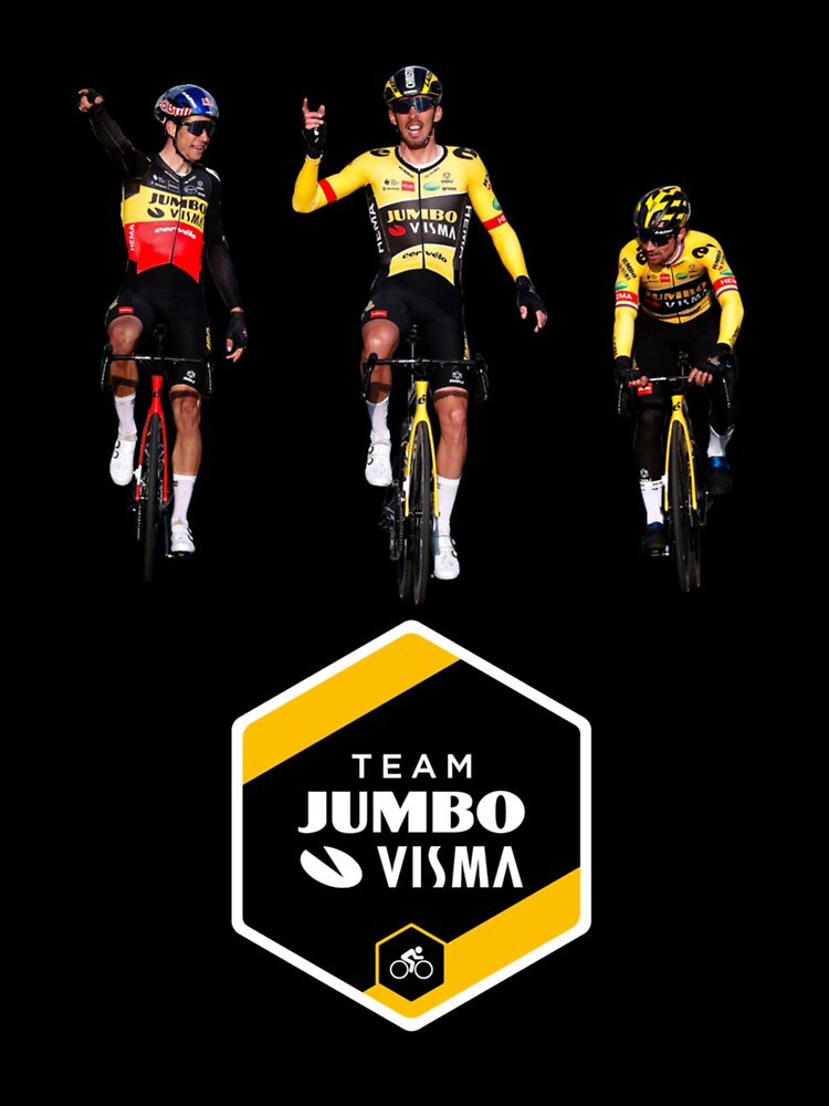 2021 Jumbo Visma Jersey.  Official Pro Cycling Jerseys