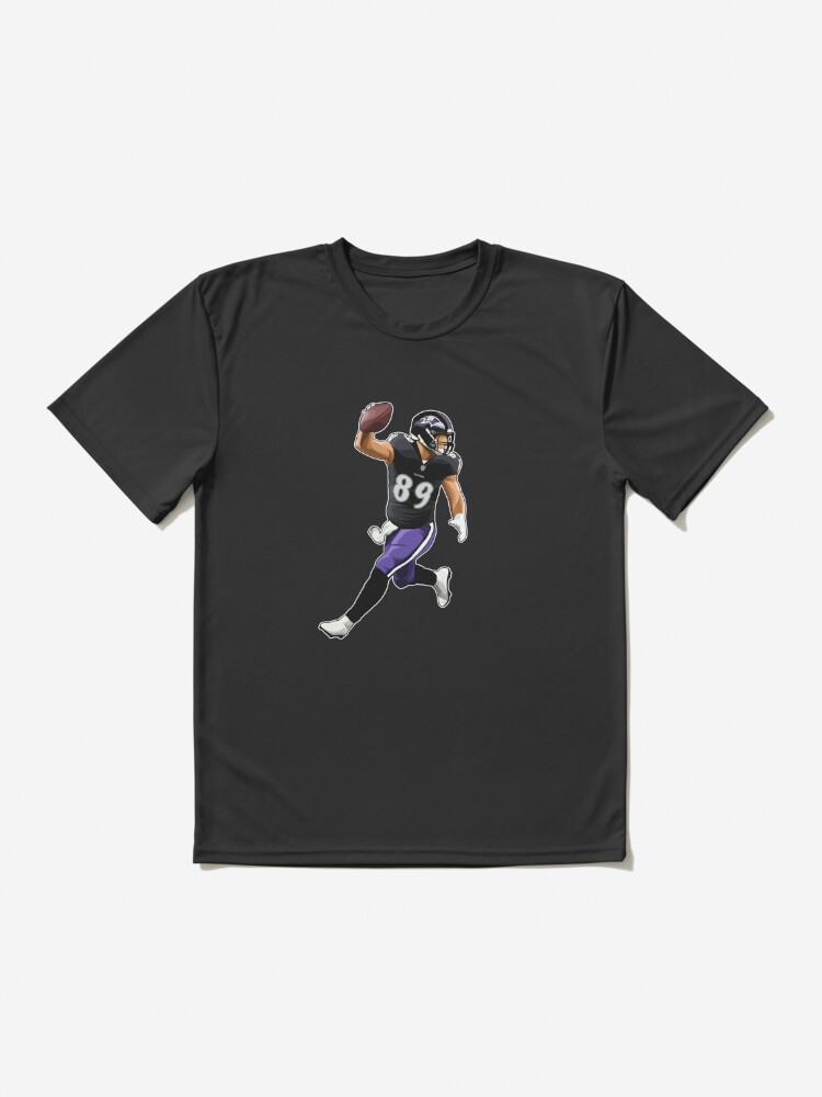 Nike Men's Baltimore Ravens Mark Andrews #89 T-Shirt - Black - S Each