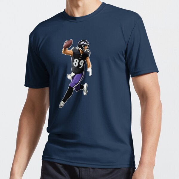 NFL Team Apparel Youth Baltimore Ravens Lamar Jackson #85 Purple Player  T-Shirt