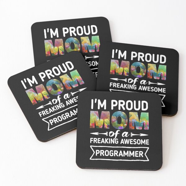 Item preview, Proud Mom Of A Freaking Awesome Programmer  designed and sold by Style2Vie.