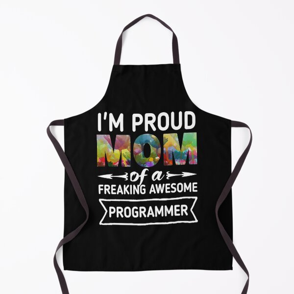 Item preview, Proud Mom Of A Freaking Awesome Programmer designed and sold by Style2Vie.