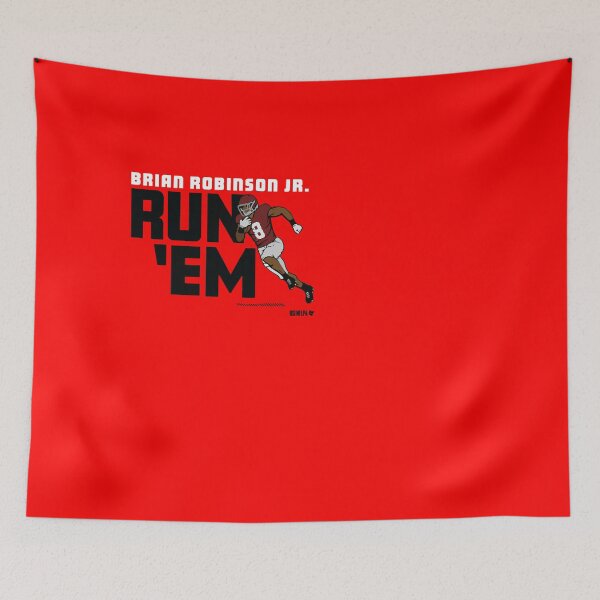Item preview, Brian Robinson Jr Run Em Shirt designed and sold by betholivekn.