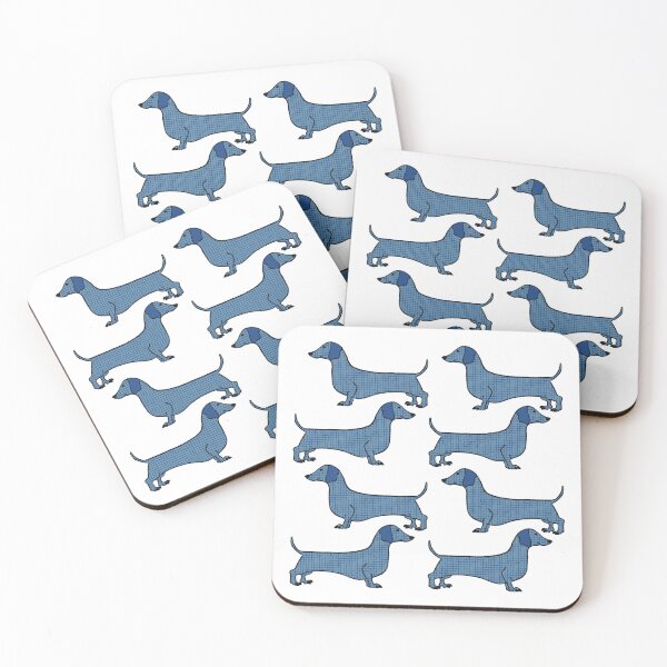 Item preview, Dachshund Days - Blue designed and sold by JBeeDesigns.