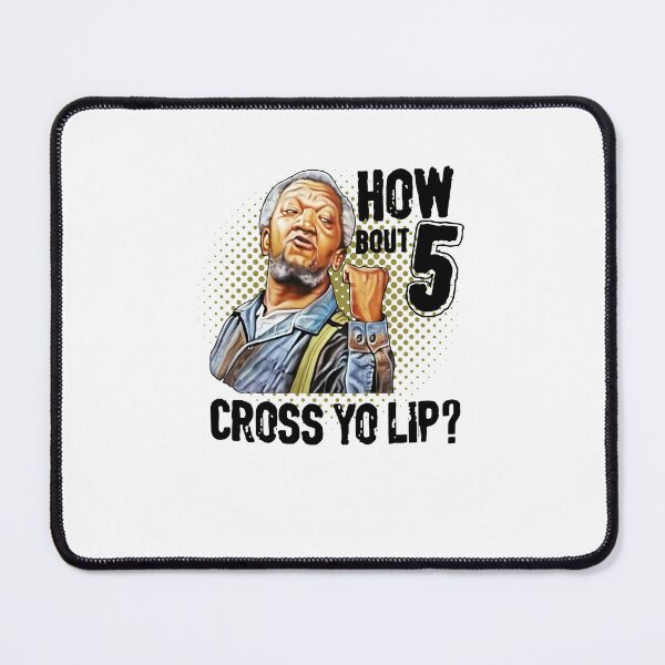 Item preview, How Bout 5 Cross Yo Lip designed and sold by cichonb.