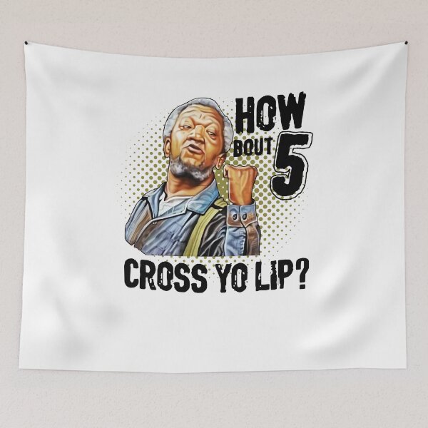 Item preview, How Bout 5 Cross Yo Lip designed and sold by cichonb.