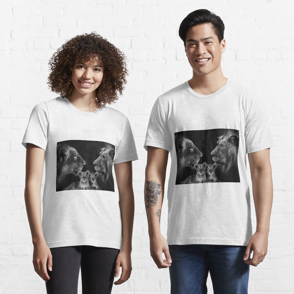 Two Lion Cubs T-Shirts for Sale