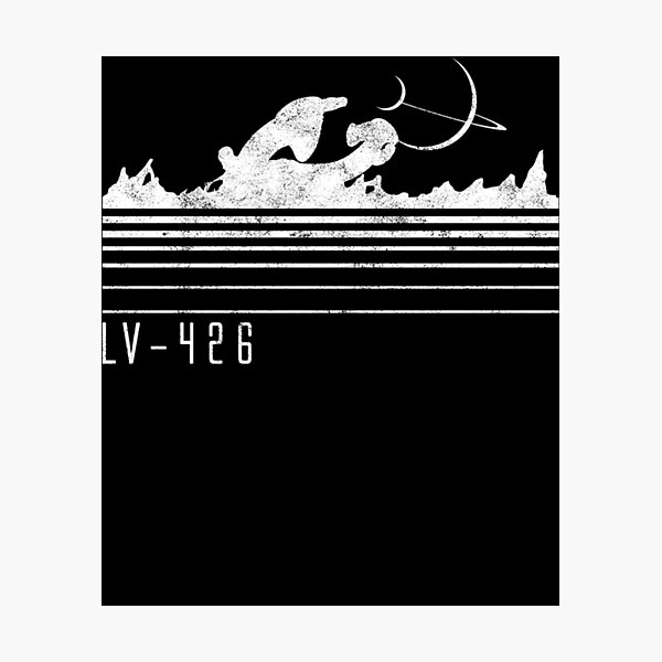 Alien planetoid- LV-426 - cyberpunk T-Shirt vintage clothes summer