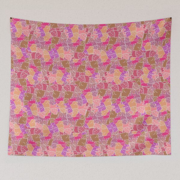 Item preview, Camo Pugs Pink designed and sold by Sergio San.