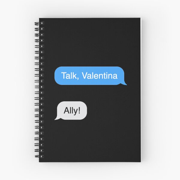 Item preview, LGBTQ Community Talk Valentina Ally Message Bubble Meme designed and sold by everything4eva.