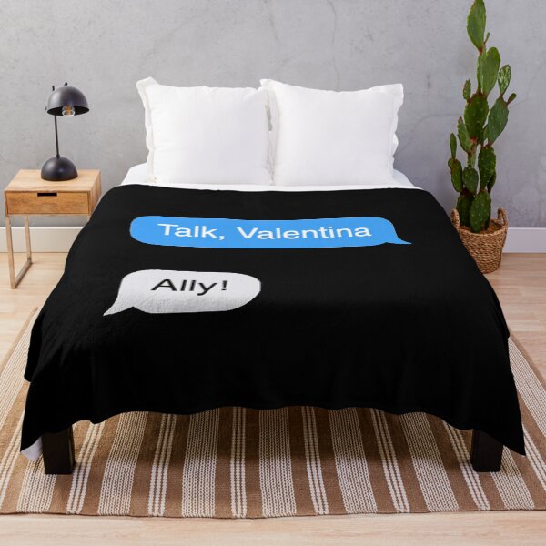 Item preview, LGBTQ Community Talk Valentina Ally Message Bubble Meme designed and sold by everything4eva.