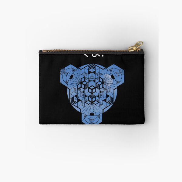 Item preview, Kuma Blue Moon Hiragana Cube Mandala Resized designed and sold by createVisions.
