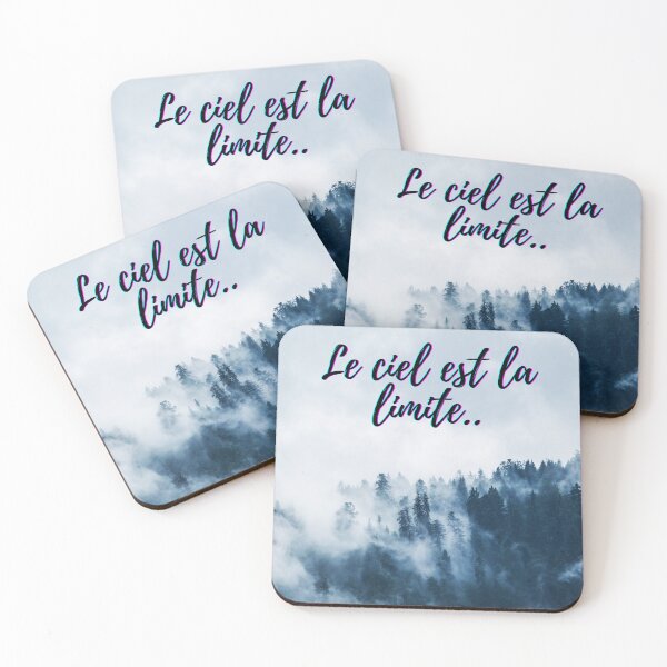 Item preview, Sky is not the limit - popular french quotes theme gifts  designed and sold by RebelliousRosee.
