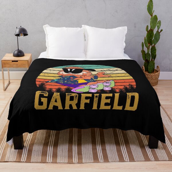 Item preview, Skater Garfield Vintage Graphic Gift Fan designed and sold by CallumDavis31.
