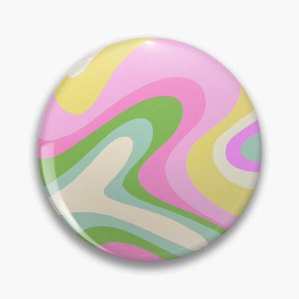 Item preview, NEON PASTEL ABSTRACT BUBBLE GUM SWIRL - PINK designed and sold by Dominiquevari.
