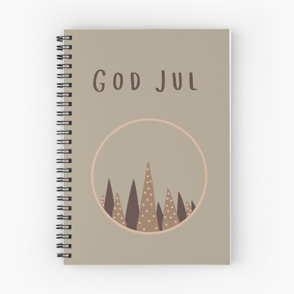 Item preview, God Jul (julkort) Swedish Christmas Nordic Christmas forest   designed and sold by Pommallina.