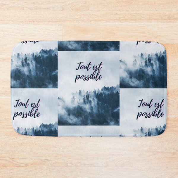 Item preview, Anything is possible - popular french quotes theme gifts  designed and sold by RebelliousRosee.