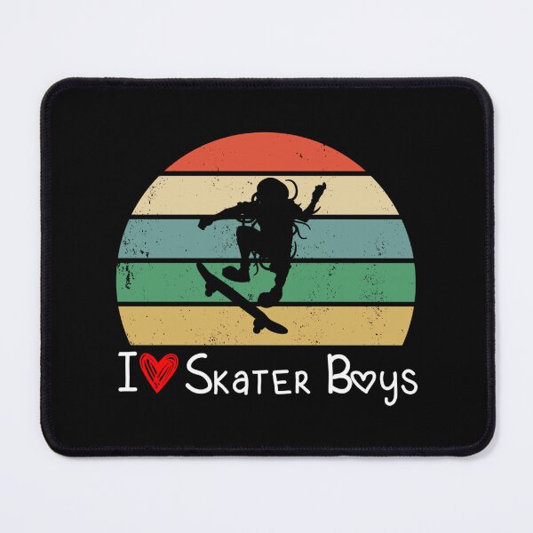 Item preview, Skateboarding Funny Vintage Retro Skateboarder Skull Skater Skeleton Skater Heartbeat Ic designed and sold by opheimbyrneh.