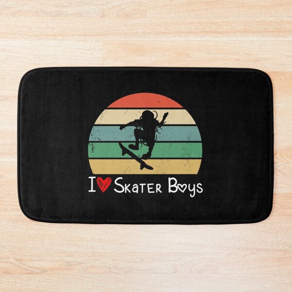 Item preview, Skateboarding Funny Vintage Retro Skateboarder Skull Skater Skeleton Skater Heartbeat Ic designed and sold by opheimbyrneh.