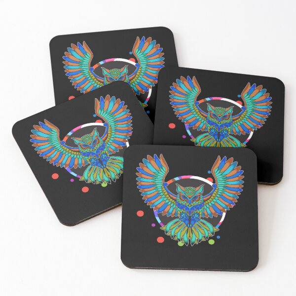 Item preview, Owl Mandala Bird Cute Owls Birds designed and sold by MooonTees.