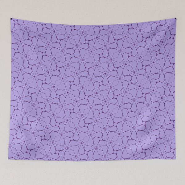 Item preview,  Purple  flowers pattern designed and sold by STG-Designs.
