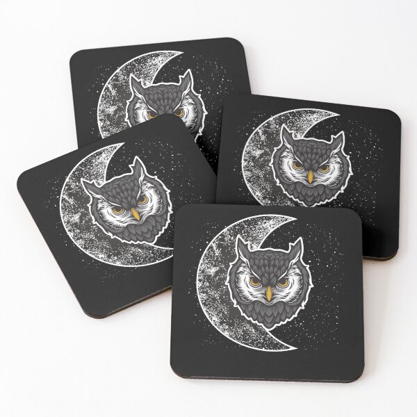 Item preview, Owl Moon Bird Cute Owls Birds designed and sold by MooonTees.