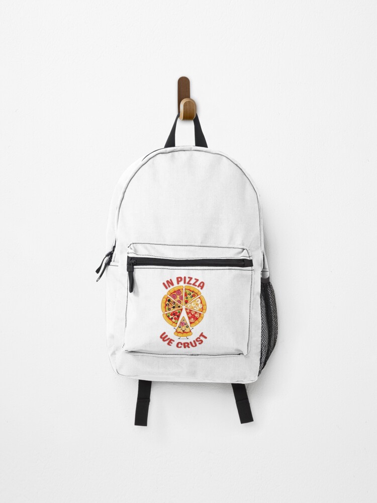 Thumbnail 1 of 3, Backpack, In Pizza We Crust designed and sold by HuGoDesignZ.