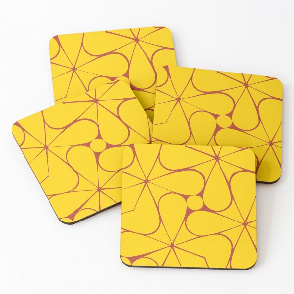 Item preview, Yellow and orange flowers pattern designed and sold by STG-Designs.