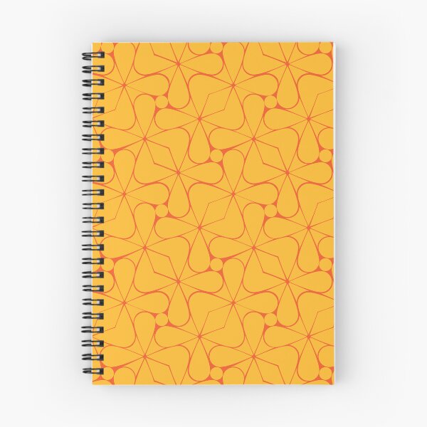 Item preview, Orange and red flowers pattern designed and sold by STG-Designs.