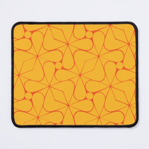 Item preview, Orange and red flowers pattern designed and sold by STG-Designs.