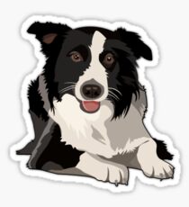 Border Collie Dog #1 Sticker