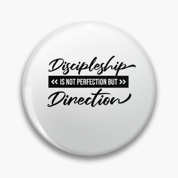 Item preview, Discipleship is not Perfection but Direction Shirt, Discipler Gift, Inspirational Shirt, Christian Tee designed and sold by PraiseMovers.