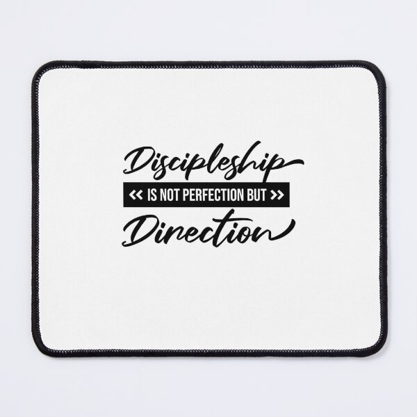 Item preview, Discipleship is not Perfection but Direction Shirt, Discipler Gift, Inspirational Shirt, Christian Tee designed and sold by PraiseMovers.