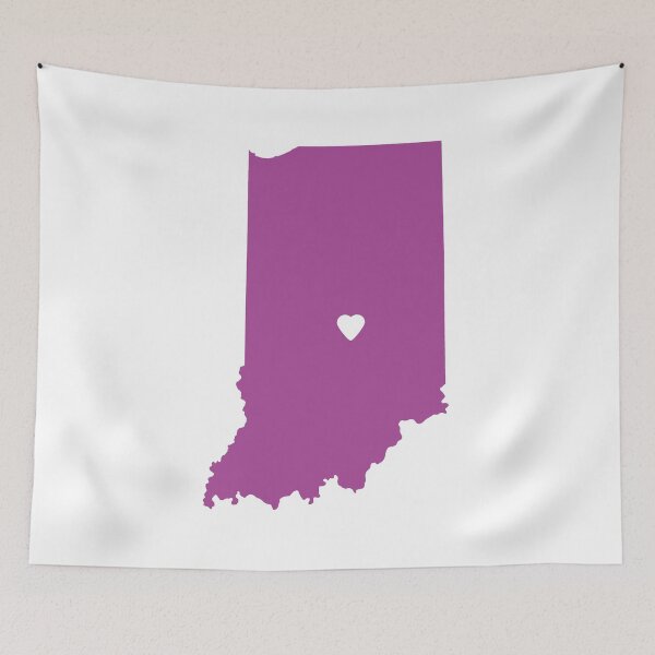 Item preview, Indiana Love in Purple designed and sold by Maren Misner.