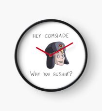 Russian Pun Clock