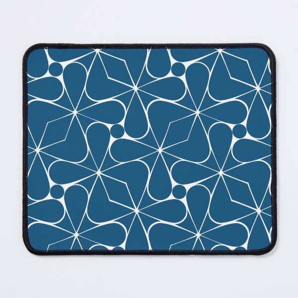 Item preview, Deep blue and white flowers pattern designed and sold by STG-Designs.