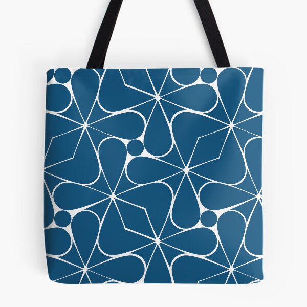 Item preview, Deep blue and white flowers pattern designed and sold by STG-Designs.