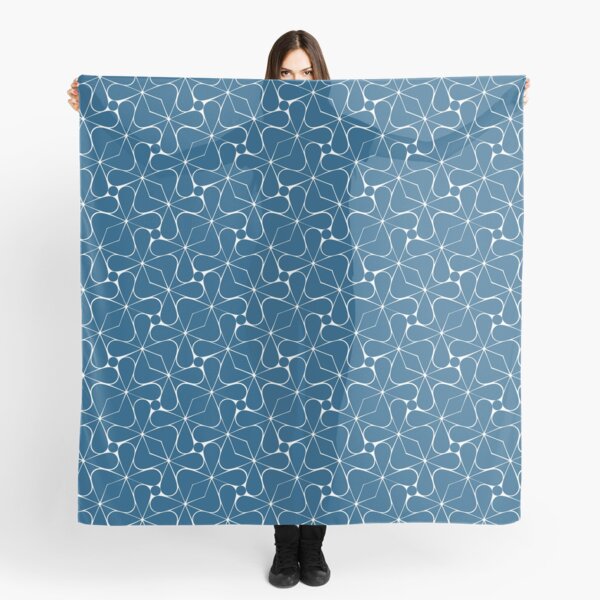 Item preview, Deep blue and white flowers pattern designed and sold by STG-Designs.