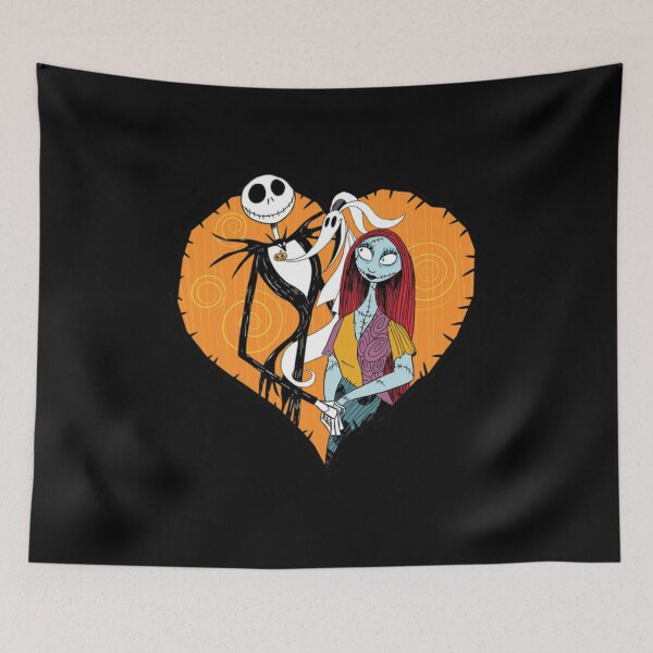 Item preview, Jack Skellington Heart Gift Men Women designed and sold by TaraPhillip.