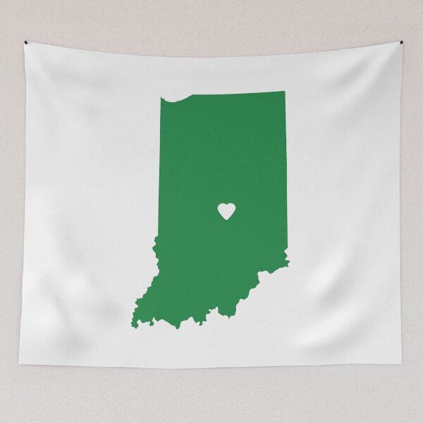 Item preview, Indiana Love in Green designed and sold by Maren Misner.