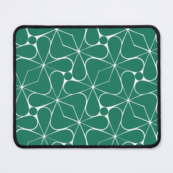 Item preview, Green and white flowers pattern designed and sold by STG-Designs.