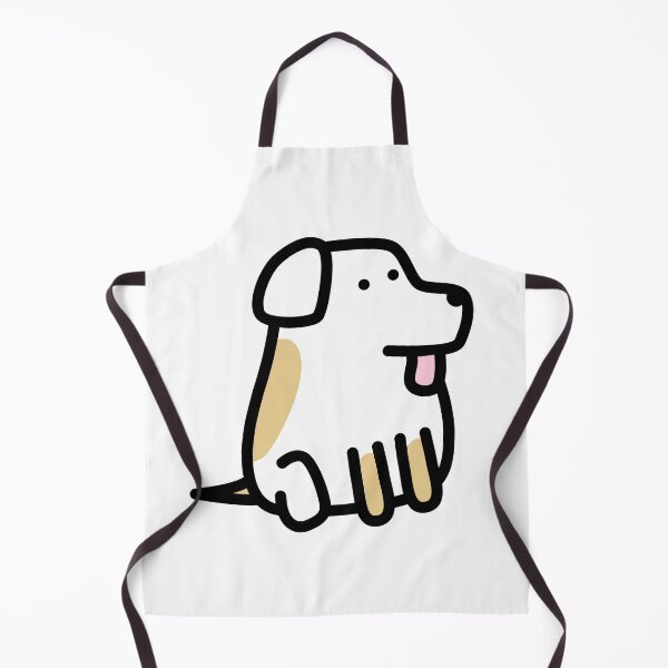 Item preview, Cute Dog Doodle | Kawaii Dog Doodle | Cute White and Beige Dog designed and sold by RiciPaneto.