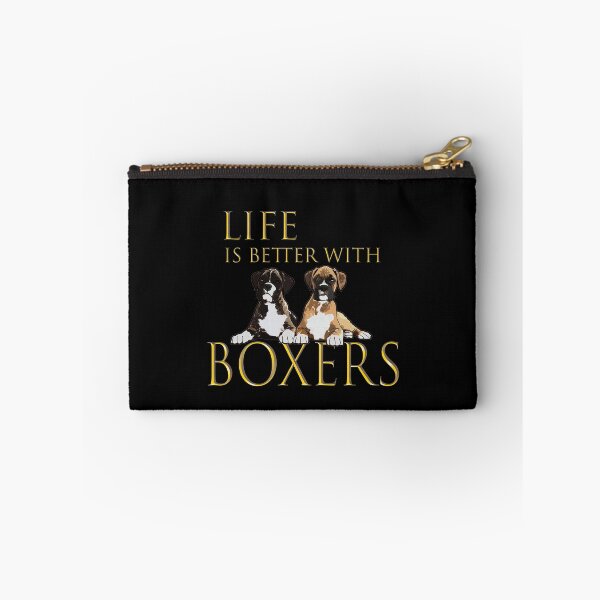 Artikelvorschau, Boxer Dog Funny Design - Das Leben ist besser mit Boxern entworfen und verkauft von kudostees.