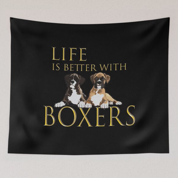 Item preview, Life Is Better With Boxers designed and sold by kudostees.