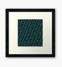 Line Up Framed Print