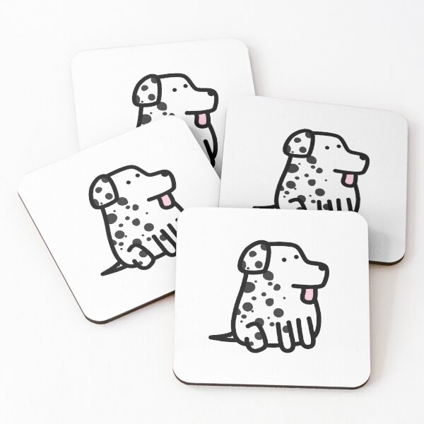 Item preview, Cute Dog Doodle | Kawaii Dog Doodle | Cute Dalmatian Dog designed and sold by RiciPaneto.