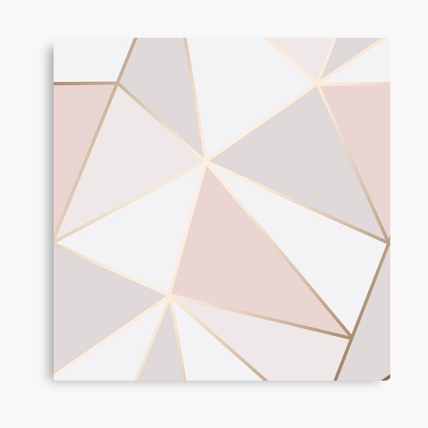 Item preview, Geometric pink gold designed and sold by Elyse-blais.
