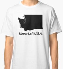 Obere linke USA Classic T-Shirt
