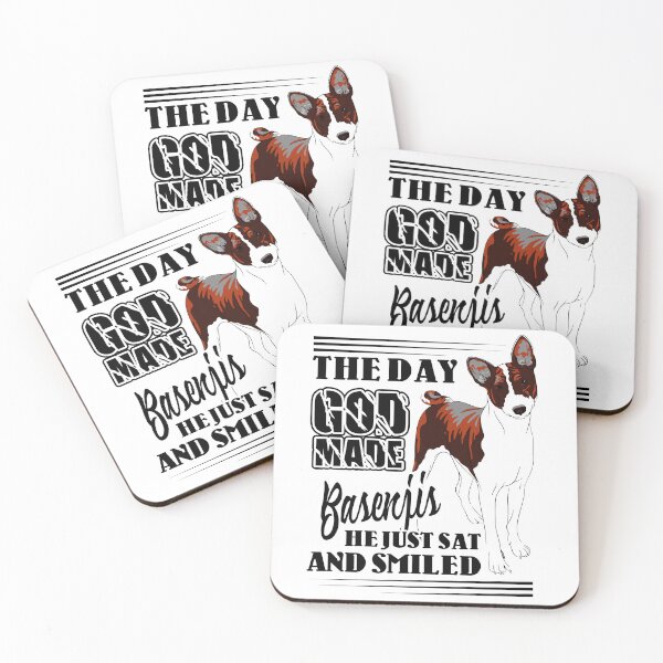 Item preview, The Day God Made Basenjis He Just Sat And Smiled designed and sold by UnknownArtistt.