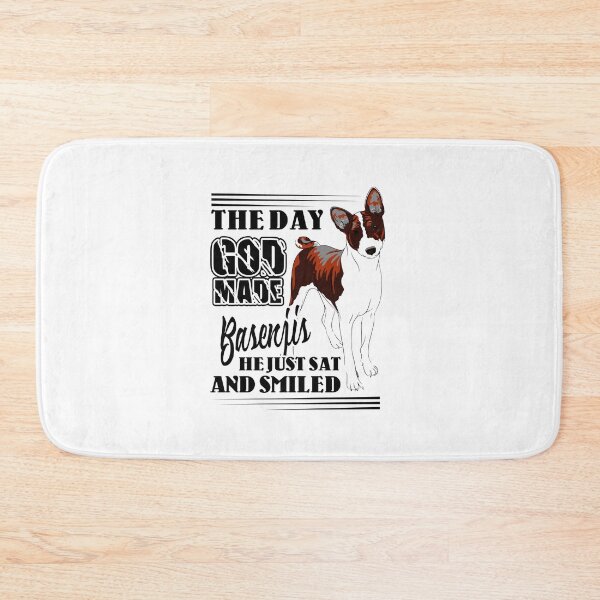 Item preview, The Day God Made Basenjis He Just Sat And Smiled designed and sold by UnknownArtistt.